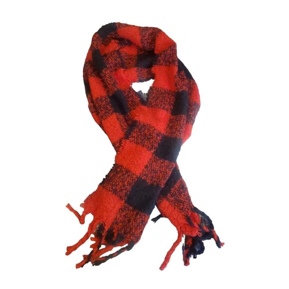 JUSTICE FOR GIRLS RED REINDEER BEANIE HAT & SCARF SET - Picture 2 of 6